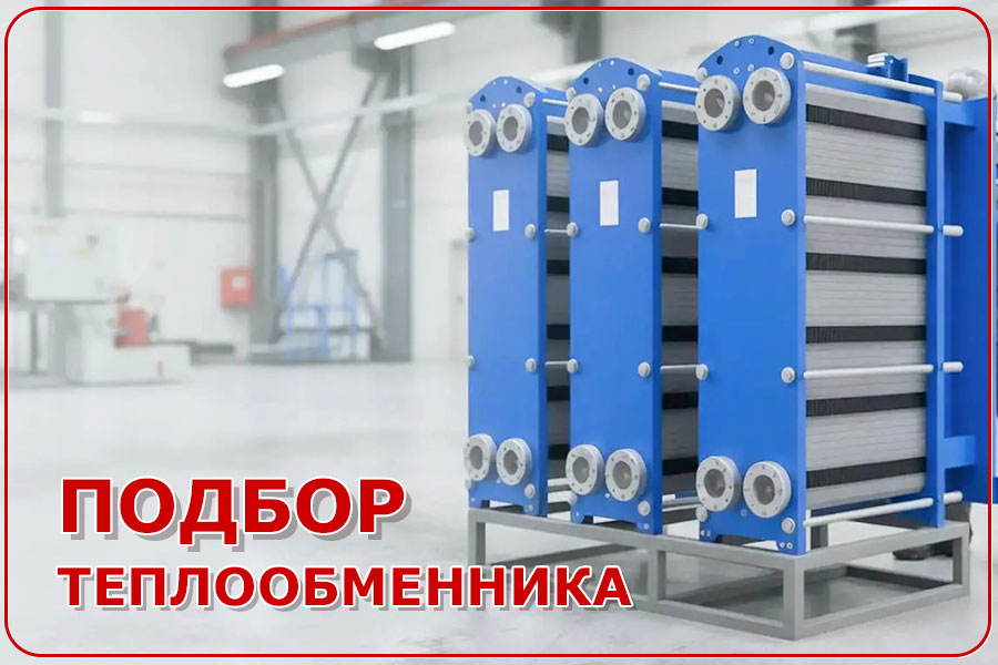 Подбор теплообменников